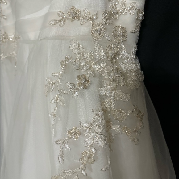 Perfect White dress from David’s Bridal First Communion or Flower girl dress - Picture 7 of 10